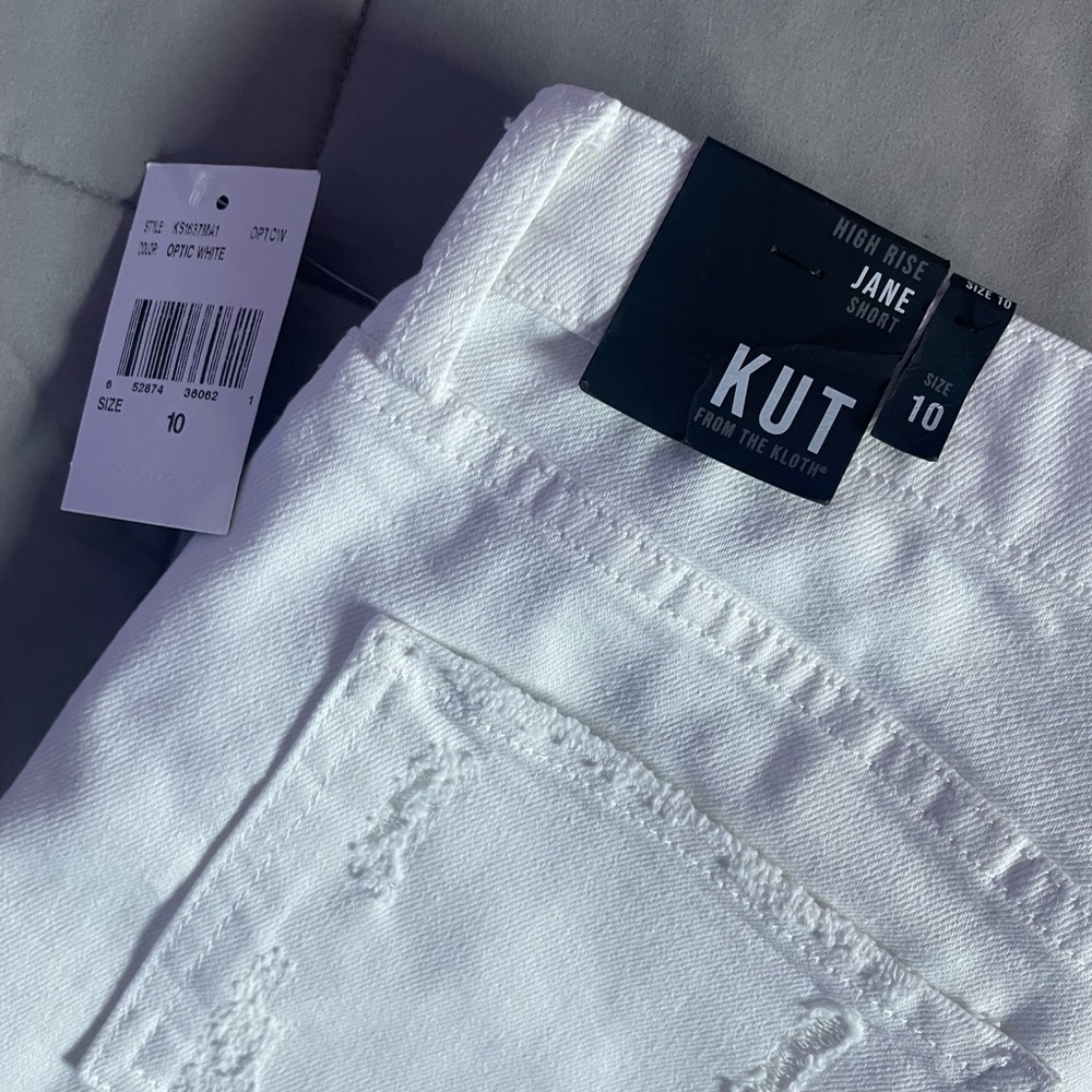 NWT KUT FROM THE KLOTH Jane High Rise Shorts - Picture 16 of 16